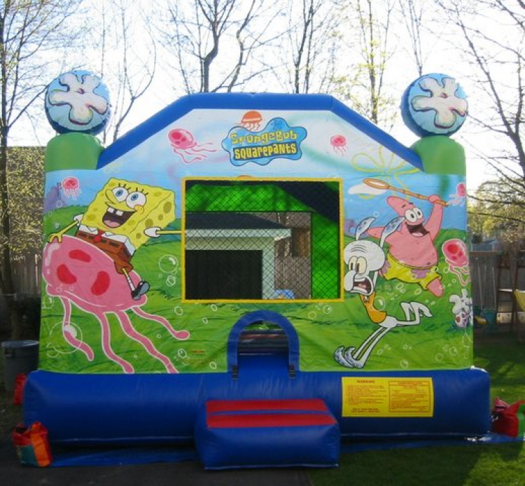 Spongebob Themed  Bounce House