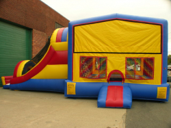 Bounce House with Slide 3 in 1 Combo