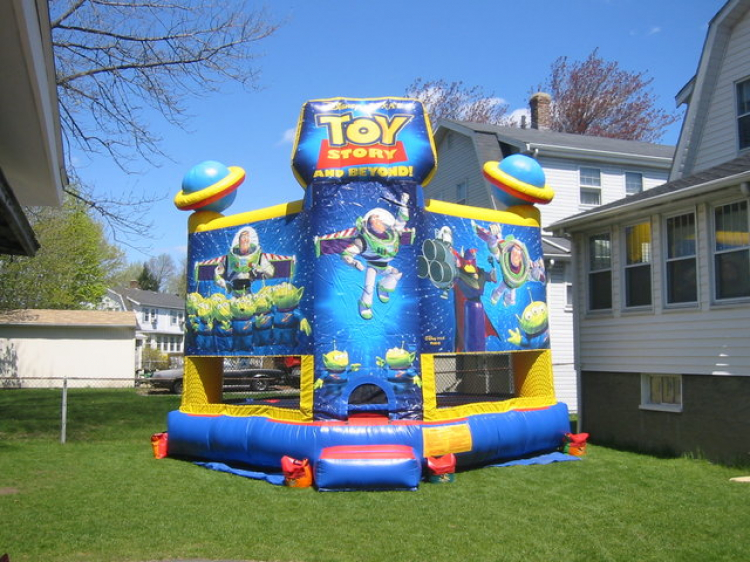 Toy Story Themed Bounce House