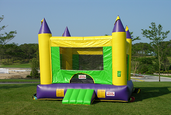 Green N Yellow Castle SM Inflatable Rentals Collection