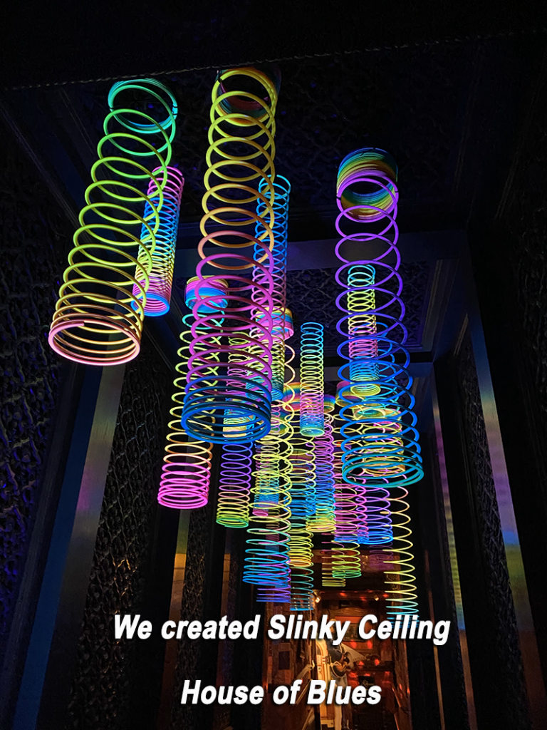 Slinkyy ceiling House of Blues Previous Jobs