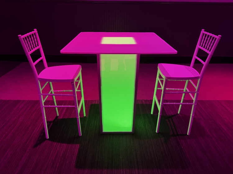 42 LED Hi-Top Table